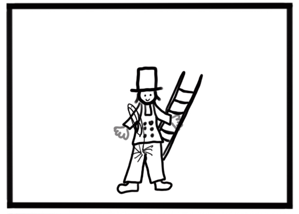 Bild zum Schritt 6 für das Bastel- und DIY-Abenteuer für Kinder: 'Schornsteinfeger:  Berührt man einen Schornsteinfeger soll das Glück bringen....'