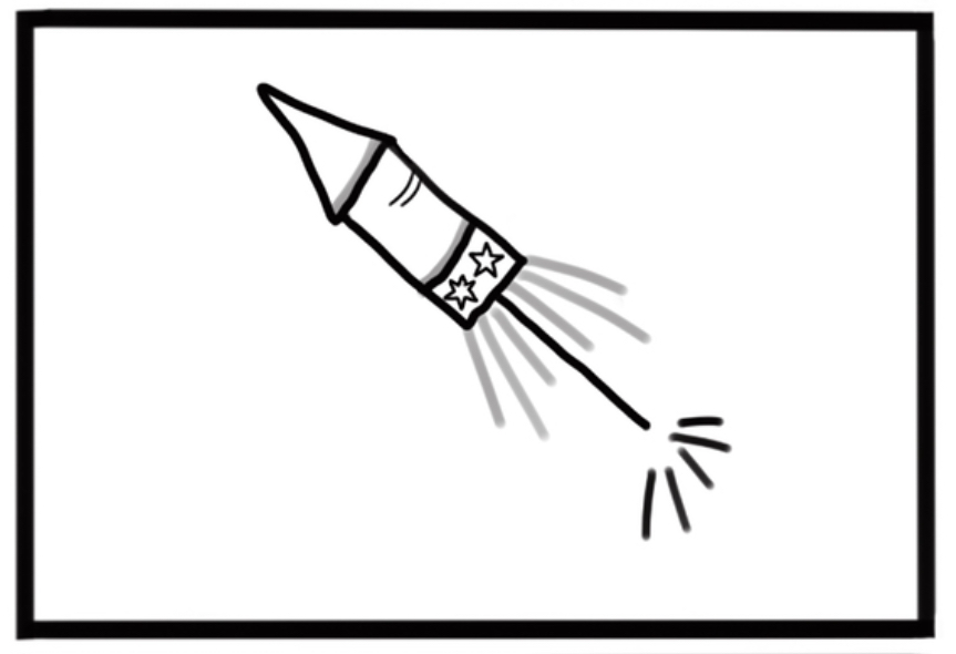 Bild zum Schritt 18 für das Bastel- und DIY-Abenteuer für Kinder: 'Rakete:  Raketen in die Luft zu schießen und mit...'