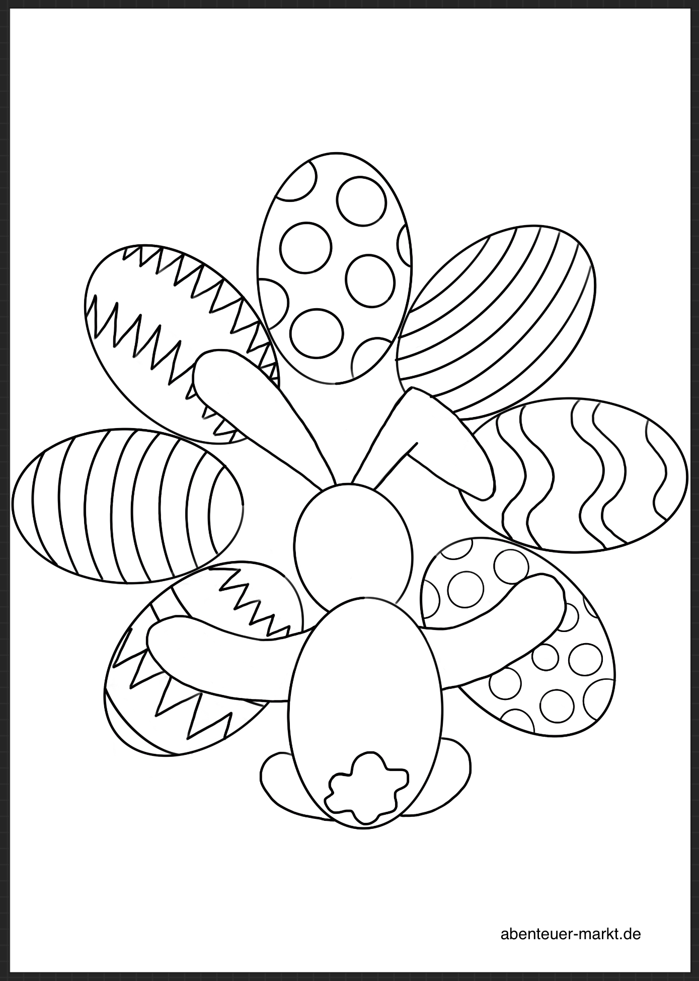 Bild zum Schritt 4 für das Bastel- und DIY-Abenteuer für Kinder: 'Ostereier mit Muster!'