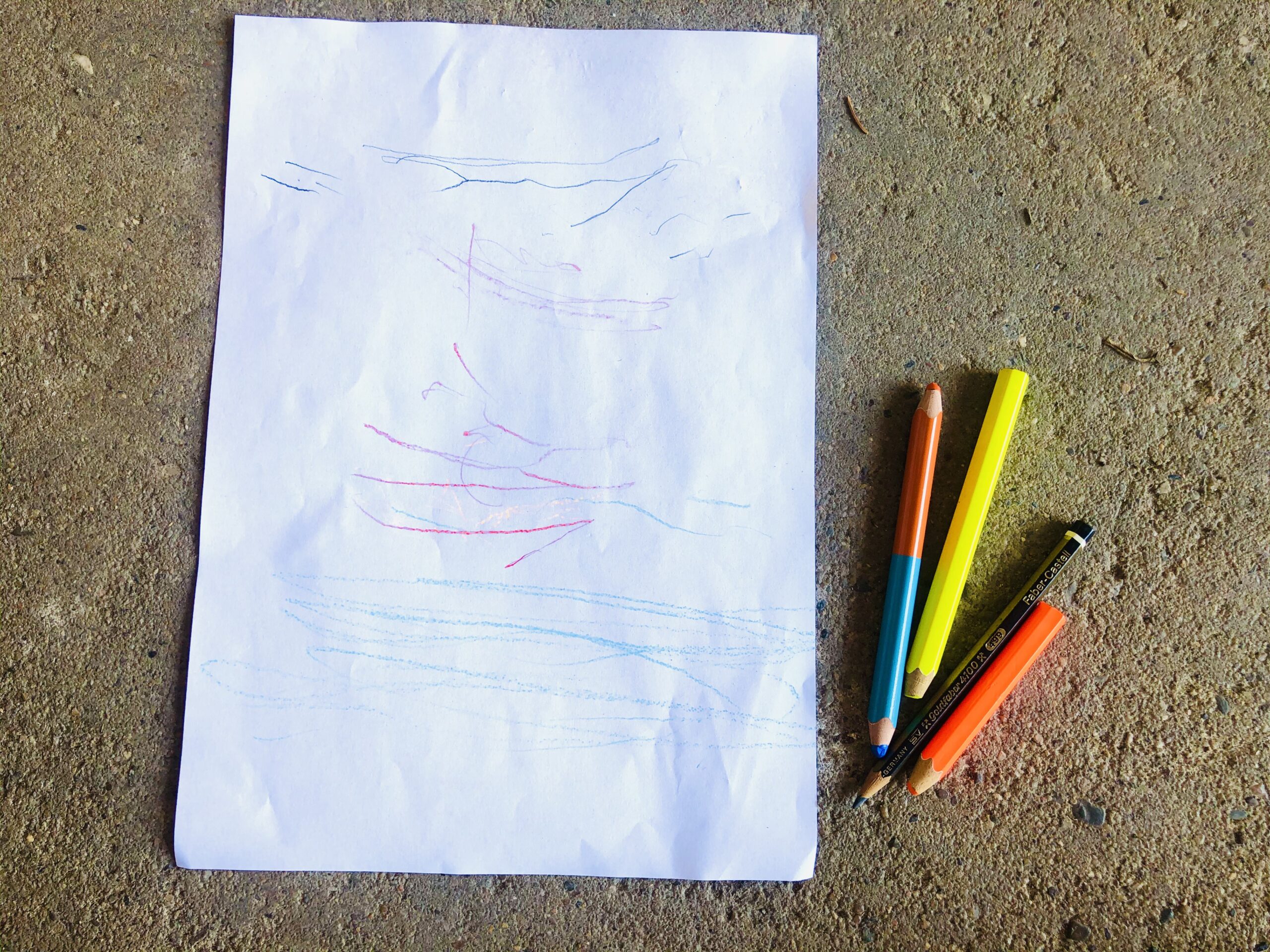 Bild zum Schritt 5 für das Bastel- und DIY-Abenteuer für Kinder: 'Nachdem ihr etwas Übung habt, versucht ein Bild zu malen....'