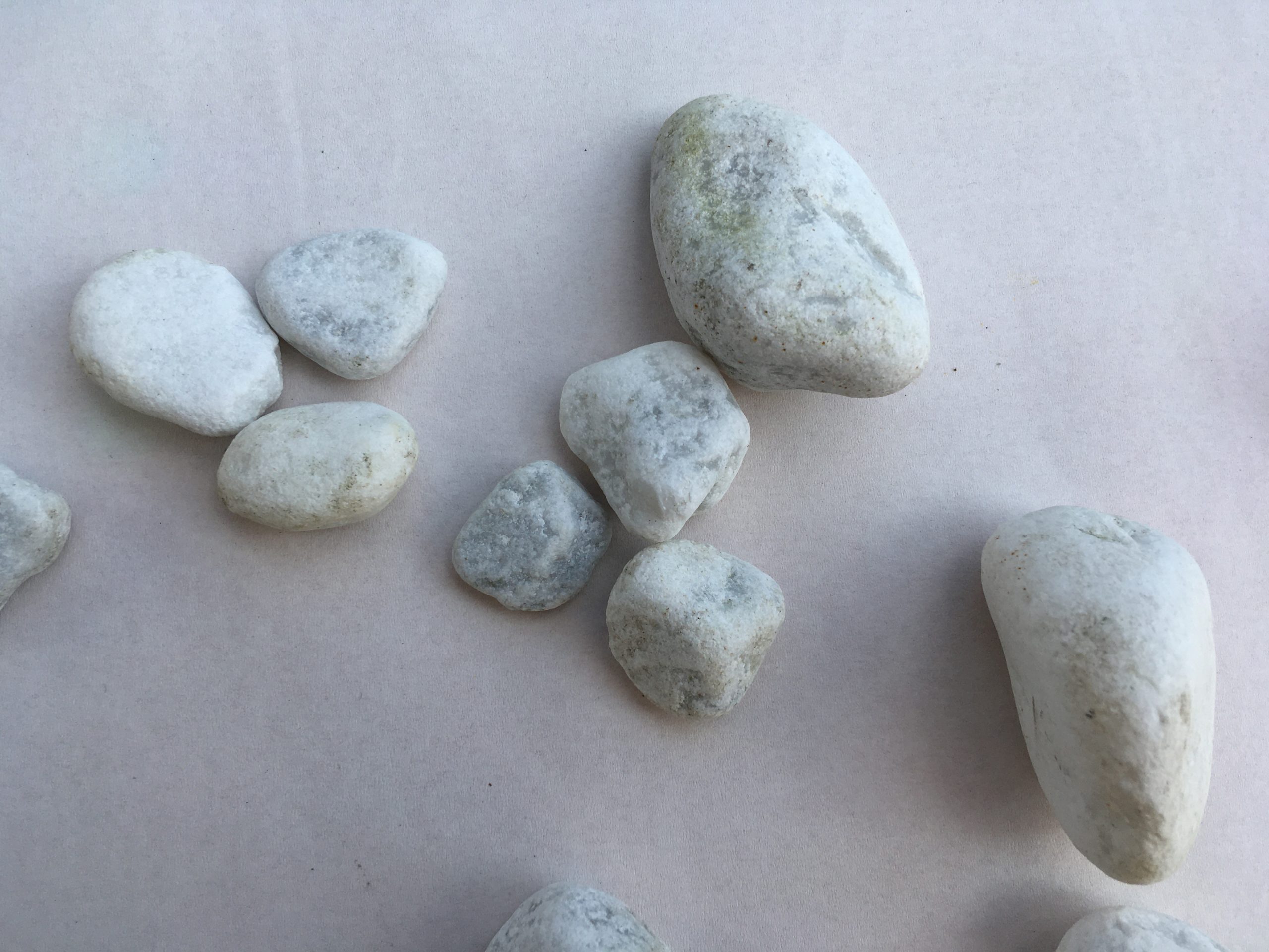 Bild zum Schritt 1 für das Bastel- und DIY-Abenteuer für Kinder: 'Sucht passende Steine.   Tipp: sucht helle Steine, bei...'