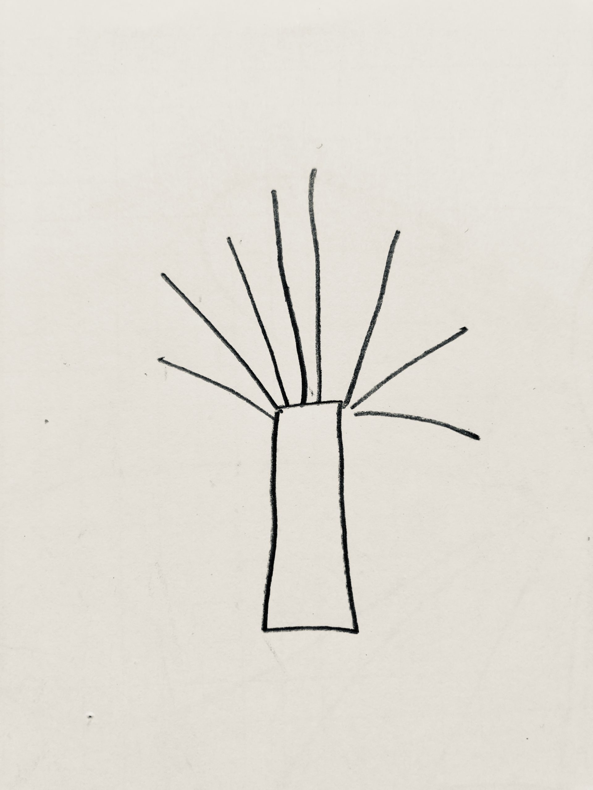 Bild zum Schritt 21 für das Bastel- und DIY-Abenteuer für Kinder: 'Das könnte auch ein selbst gemalter Baum eures Kindes sein....'