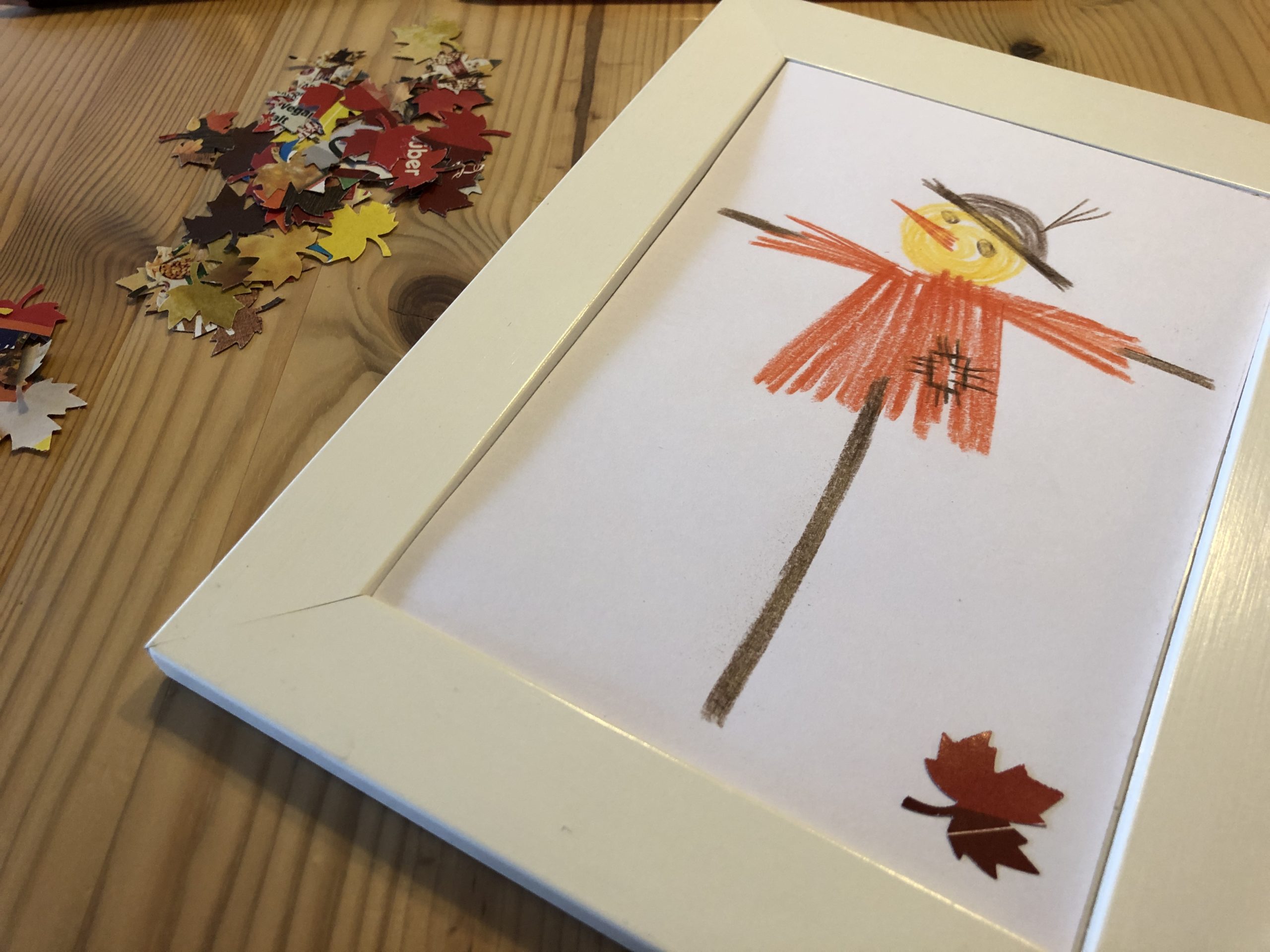 2. Bild zum Schritt 4 für das Bastel- und DIY-Abenteuer für Kinder: 'Wenn ihr eine Vogelscheuche gemalt habt, legt sie in einen...'
