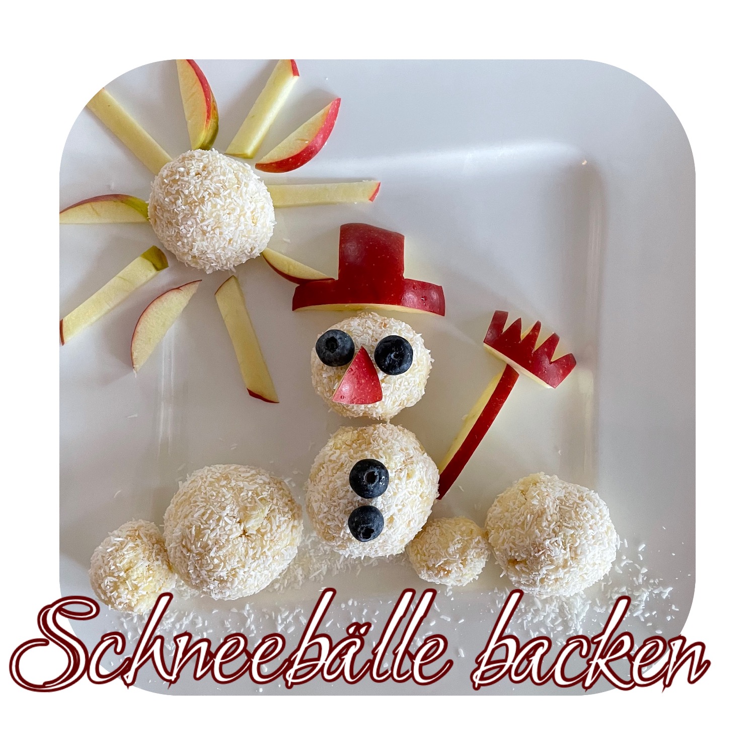 Titelbild zur Bastel- und DIY-Idee für Kinder '(576) Schneebälle als Schneemann'