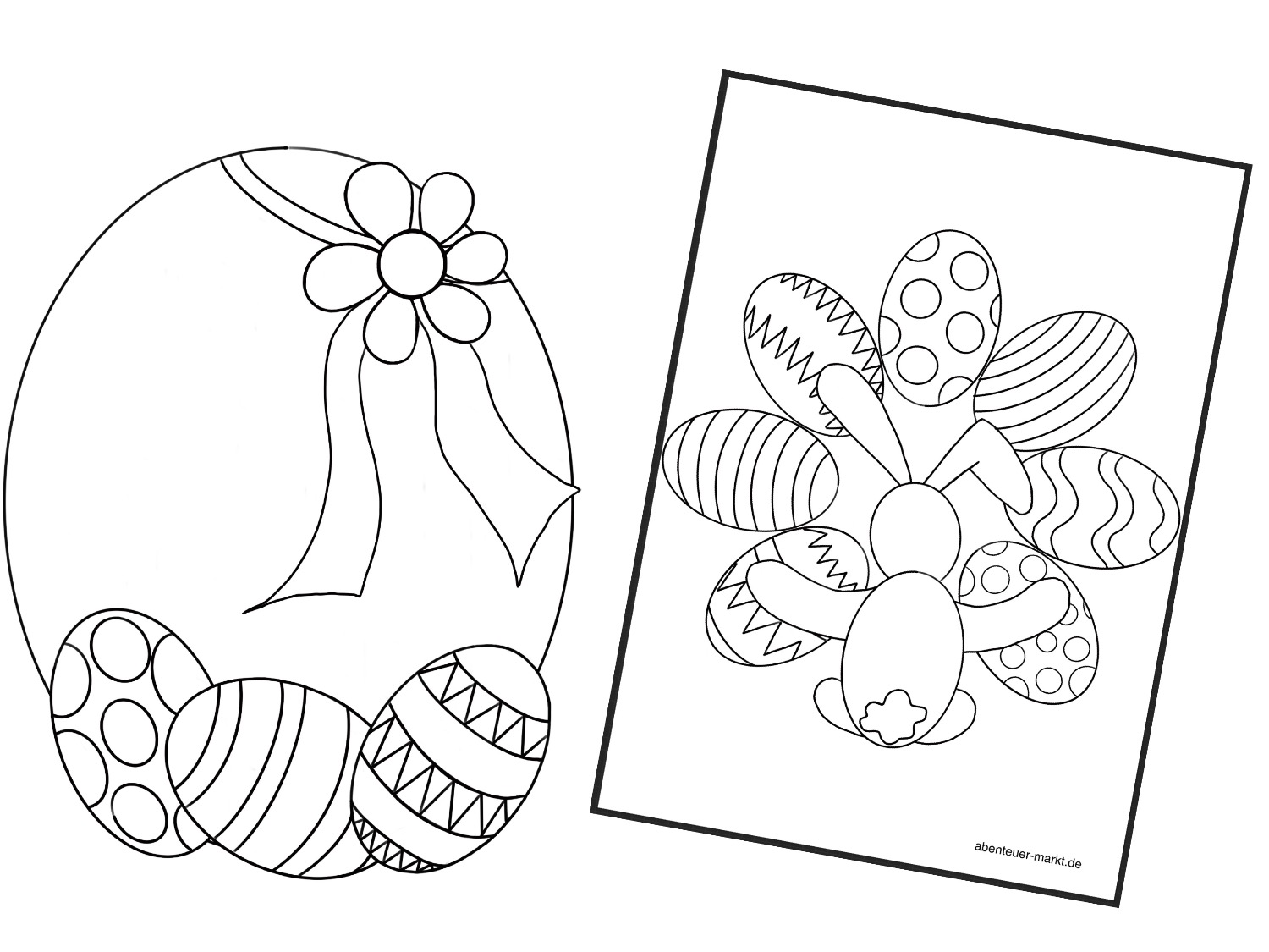 Bild zum Schritt 7 für das Bastel- und DIY-Abenteuer für Kinder: 'Ausmalbilder/Mandalas zu Ostern - Ostereier (8 Stück) findest du ...'