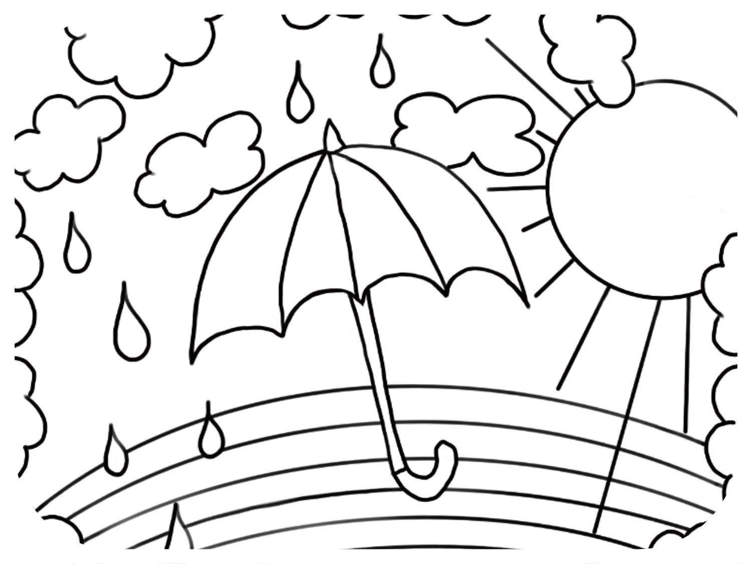 Titelbild zur Bastel- und DIY-Idee für Kinder '(689) Wetter Ausmalbilder – Mandalas'