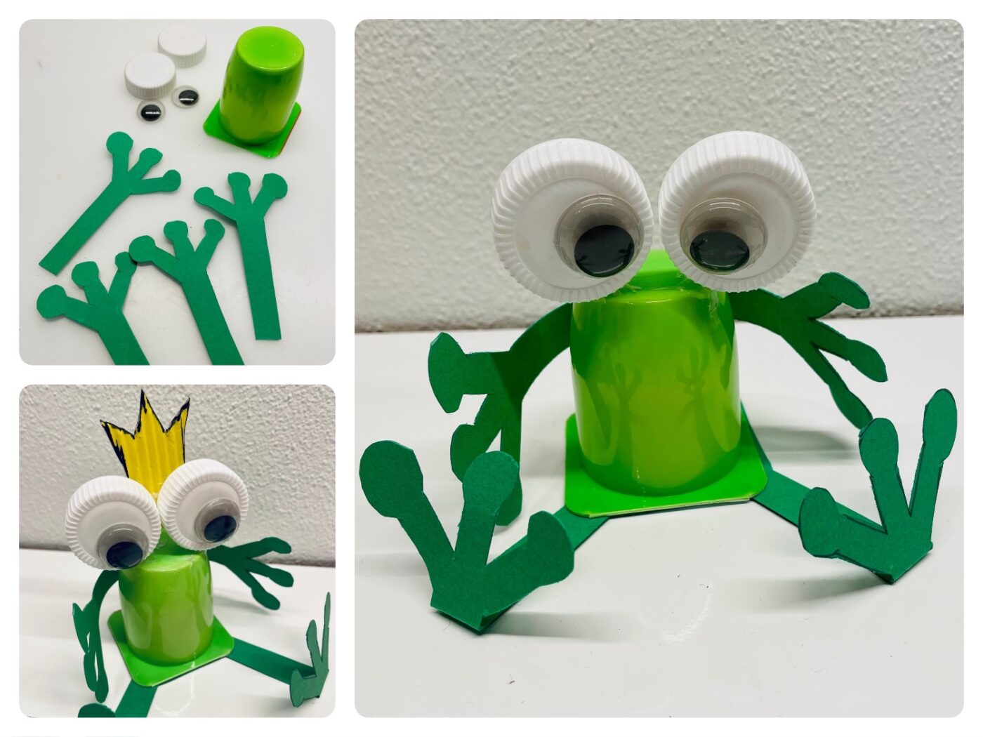 Frosch oder Froschkönig | Schritt-für-Schritt Anleitung für Kinder