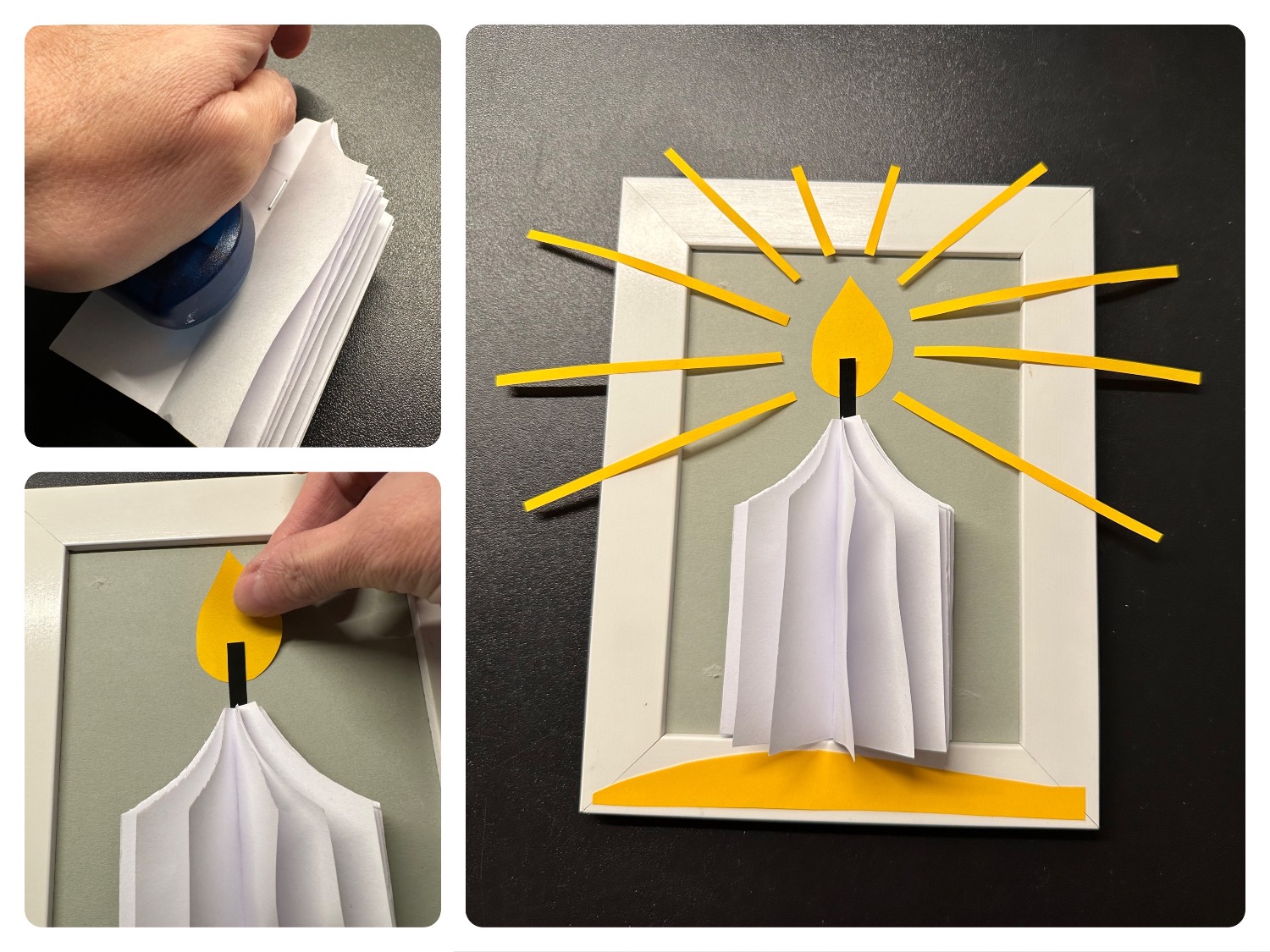 Titelbild zur Bastel- und DIY-Idee für Kinder '(251) Kerze basteln 3D'