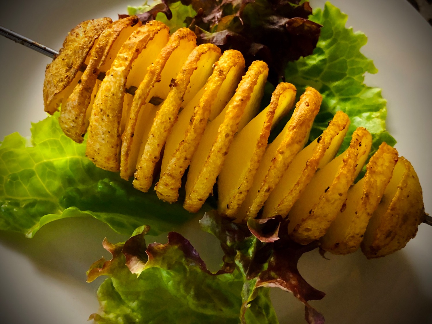 Titelbild zur Bastel- und DIY-Idee für Kinder '(343) Spiral-Kartoffel am Spieß'