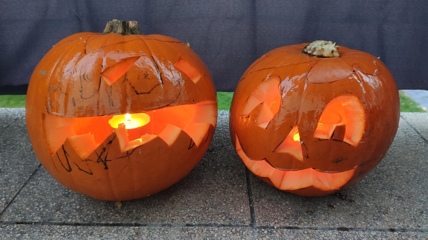 Titelbild zur Bastel- und DIY-Idee für Kinder '(474) Halloween-Kürbis schnitzen'