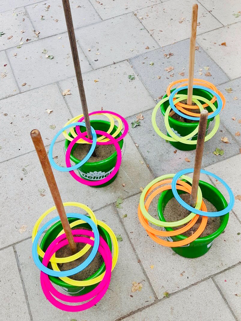 Titelbild zur Bastel- und DIY-Idee für Kinder '(487) Wurfspiel mit Ringen'